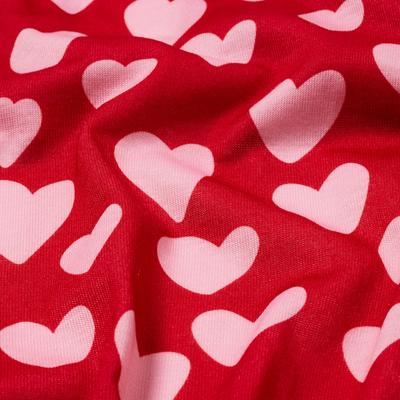Show full view: Frisco Valentine's Heart Print Dog & Cat Jersey PJs, Large slide 5 of 8
