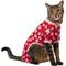 Show in main carousel: Frisco Valentine's Heart Print Dog & Cat Jersey PJs, X-Small slide 1 of 9