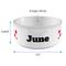 Show in main carousel: Frisco Hearts Ceramic Personalized Dog Bowl, 5 cup slide 5 of 7