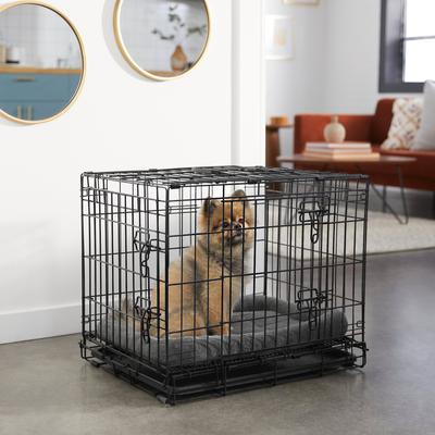 Show full view: Frisco Heavy Duty All-in-1 Multi-Stage 3 Door Collapsible Wire Dog Crate, Medium slide 1 of 8