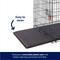Show in main carousel: Frisco Heavy Duty Enhanced Lock Double Door Fold & Carry Wire Dog Crate & Mat Kit, Red, Medium slide 4 of 9