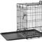 Show in main carousel: Frisco Heavy Duty Fold & Carry Double Door Collapsible Wire Dog Crate, 30 inch & Frisco Micro Terry Dog Crate Mat, Taupe, 30-in slide 2 of 6