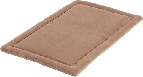 Show full view: Frisco Heavy Duty Fold & Carry Double Door Collapsible Wire Dog Crate, 36 inch & Frisco Micro Terry Dog Crate Mat, Taupe, 36-in slide 4 of 6