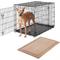 Show in main carousel: Frisco Heavy Duty Fold & Carry Double Door Collapsible Wire Dog Crate, 42 inch & Frisco Micro Terry Dog Crate Mat, Taupe, 42-in slide 1 of 6