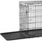 Show in main carousel: Frisco Heavy Duty Fold & Carry Double Door Collapsible Wire Dog Crate, 48 inch & Frisco Micro Terry Dog Crate Mat, Taupe, 48-in slide 2 of 6