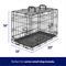 Show in main carousel: Frisco Heavy Duty Fold & Carry Double Door Collapsible Wire Dog Crate, X-Small slide 2 of 10