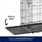Show in main carousel: Frisco Heavy Duty Fold & Carry Double Door Collapsible Wire Dog Crate, X-Small slide 4 of 10