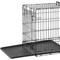 Show in main carousel: Frisco Heavy Duty Fold & Carry Single Door Collapsible Wire Dog Crate, 36 inch & Frisco Quilted Dog Crate Mat, Ivory, 36-in slide 2 of 6