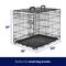 Show in main carousel: Frisco Heavy Duty Fold & Carry Single Door Collapsible Wire Dog Crate, Small slide 2 of 9