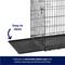 Show in main carousel: Frisco Heavy Duty Fold & Carry Single Door Collapsible Wire Dog Crate, X-Small slide 4 of 9