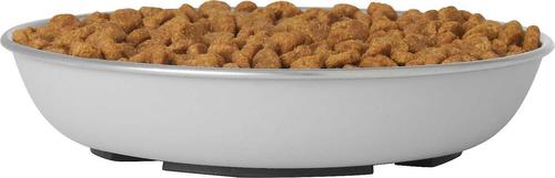 Show full view: Frisco Heavy Duty Non-Skid Saucer Cat Bowl, 2 count, Gray slide 4 of 9