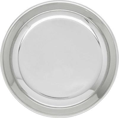 Show full view: Frisco Heavy Duty Non-Skid Saucer Cat Bowl, 2 count, Gray slide 5 of 9