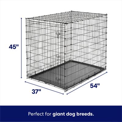 Show full view: Frisco Heavy Duty Single Door Wire Dog Crate, XX-Large slide 2 of 10