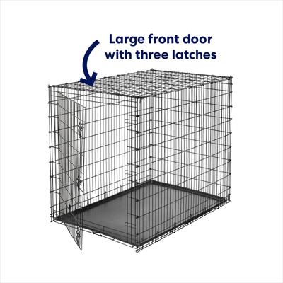 Show full view: Frisco Heavy Duty Single Door Wire Dog Crate, XX-Large slide 4 of 10