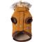 Show in main carousel: Frisco Heavy Weight Lux Corduroy Insulated Dog & Cat Coat with Fur Trimmed Hood, XX-Large slide 5 of 10
