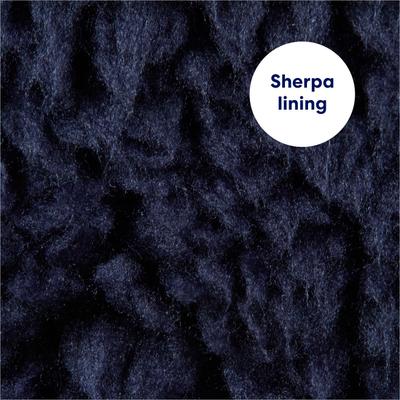 Show full view: Frisco Heavy Weight Urban City Colorblock Dog & Cat Parka with Sherpa Lining, Green, XX-Large slide 5 of 9