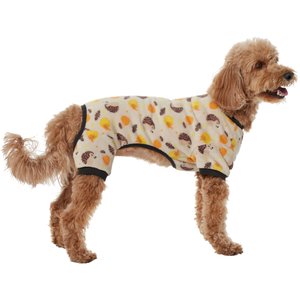 Frisco Hedgehog Dog & Cat Fleece Pajamas, XXX-Large