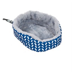 Frisco Herringbone Plush Oval Cuddler + Small Pet Hanging Koala Bed slide 2 of 9