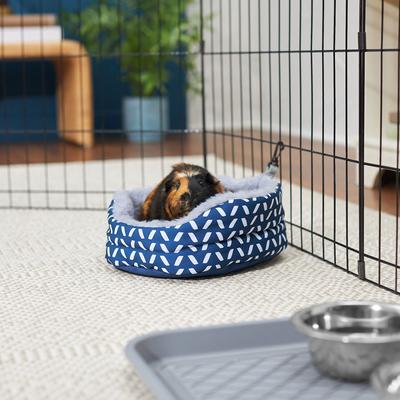 Show full view: Frisco Herringbone Plush Oval Cuddler + Small Pet Pineapple Hideaway slide 4 of 9