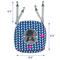 Show in main carousel: Frisco Herringbone Small Pet Plush Hanging Cube, Blue slide 2 of 7