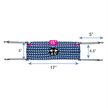 Show in main carousel: Frisco Herringbone Small Pet Plush Hanging Tunnel, Blue slide 2 of 6