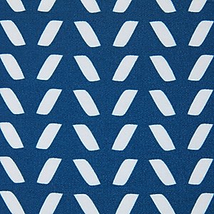 Frisco Herringbone Small Pet Plush Hanging Tunnel, Blue