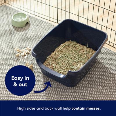 Show full view: Frisco High Sided Small Pet Litter Box slide 3 of 6