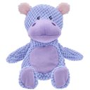 Frisco Hippo Textured Plush Squeaky Dog Toy, Medium/Large