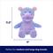 Show in main carousel: Frisco Hippo Textured Plush Squeaky Dog Toy, Medium/Large slide 3 of 8