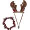 Show in main carousel: Frisco Christmas Antler Headband & Bell Collar Dog & Cat Costume, X-Large/XX-Large slide 3 of 7