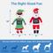 Show in main carousel: Frisco Holiday Bad Santa & Elf Plush Squeaky Dog Toy, 2 count slide 2 of 4