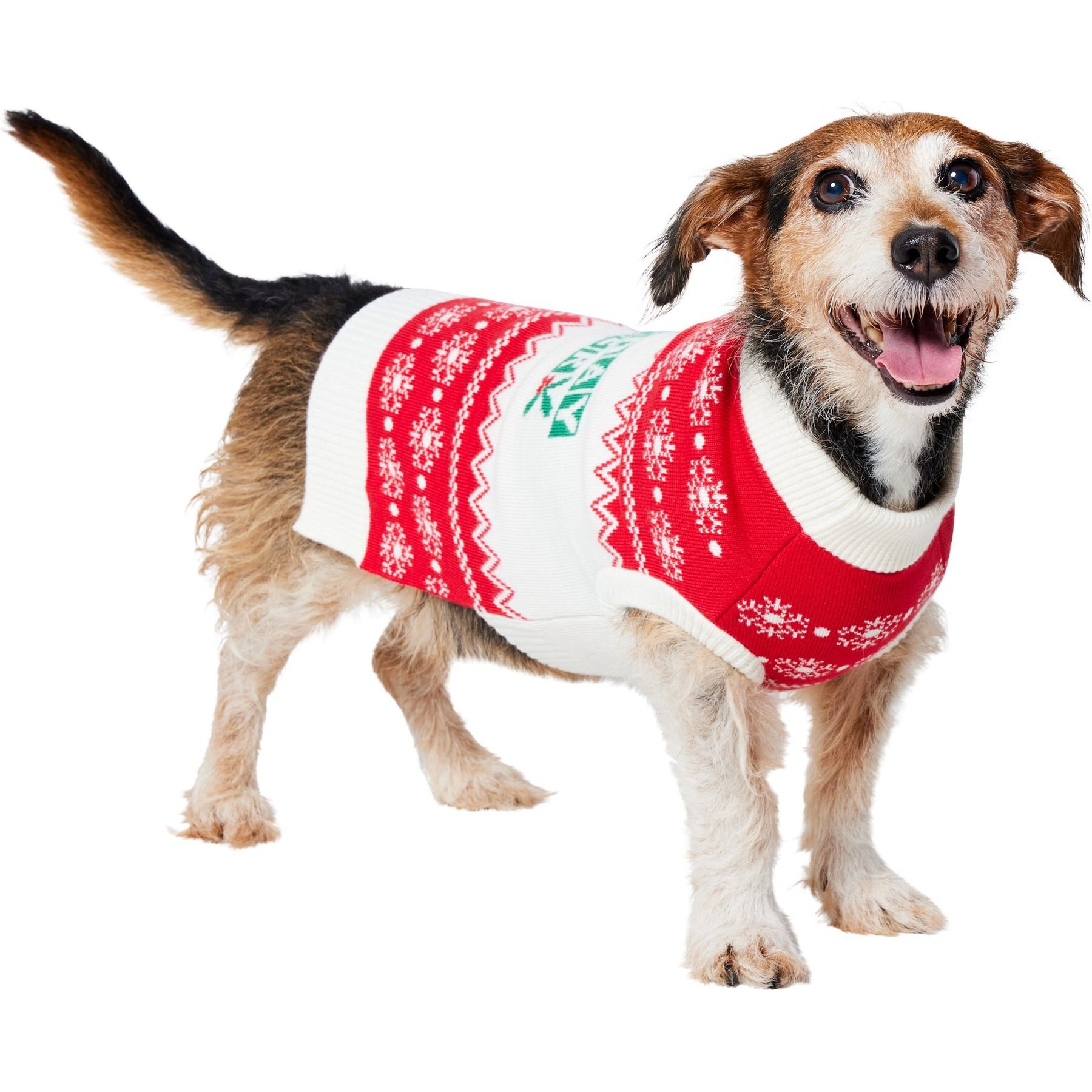 Frisco Holiday Cheer Dog & Cat Sweater, Medium
