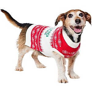 Frisco Christmas Cheer Dog & Cat Sweater, Medium