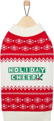 Show full view: Frisco Christmas Cheer Dog & Cat Sweater, Medium slide 4 of 11