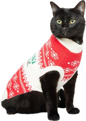 Show full view: Frisco Christmas Cheer Dog & Cat Sweater, Medium slide 2 of 11