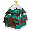 Show in main carousel: Frisco Holiday Christmas Tree Cardboard Cat House slide 1 of 9