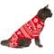 Show in main carousel: Frisco Holiday Fair Isle Dog & Cat Cozy Polar Fleece PJs, DNU, Medium slide 3 of 9