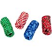 Show in main carousel: Frisco Holiday Festive Swatting Spirals Cat Toy, Mistletoe & Snowflakes, 4 count slide 1 of 6