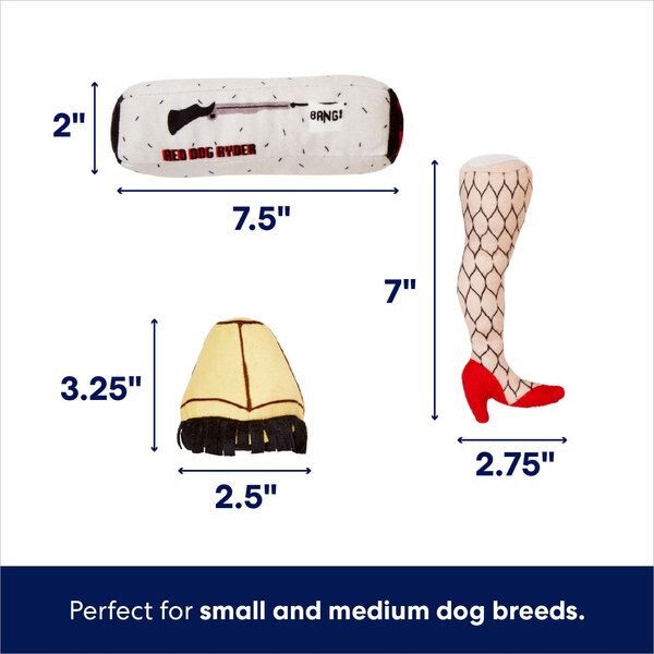 Frisco Tool Box Plush Squeaky Dog Toy