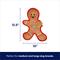 Show in main carousel: Frisco Holiday Gingerbread Man Stuffing-Free Flat Plush Squeaky Dog Toy, Medium/Large slide 2 of 7