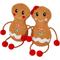 Show in main carousel: Frisco Holiday Gingerbread Pals Plush Kicker Cat Toy with Catnip, 2 count slide 1 of 7