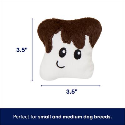 Show full view: Frisco Holiday Hot Cocoa Hide & Seek Puzzle Plush Squeaky Dog Toy, Small/Medium slide 3 of 10