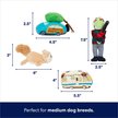 Show in main carousel: Frisco Holiday House Hide & Seek Puzzle Plush Squeaky Dog Toy, Medium slide 3 of 10