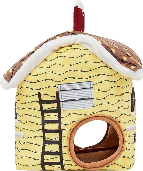 Show full view: Frisco Holiday House Hide & Seek Puzzle Plush Squeaky Dog Toy, Medium slide 4 of 10