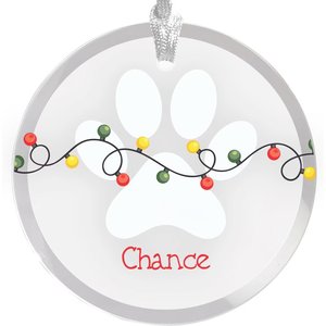 Frisco "Holiday Lights" Round Shaped Personalized Ornament
