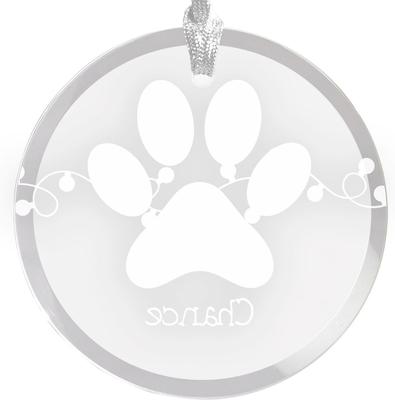 Show full view: Frisco Christmas "Holiday Lights" Round Shaped Personalized Ornament slide 4 of 8