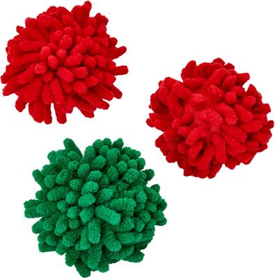 Show full view: Frisco Holiday Moppy Ball, 3 count + Holiday Mice Cat Toy with Catnip, 5 count slide 2 of 9