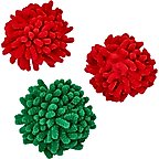 Frisco Holiday Moppy Ball Cat Toy with Catnip, 3 count