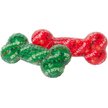 Show in main carousel: Frisco Holiday Naughty & Nice TPR Bone Squeaky Dog Toy, Medium/Large, 2 count slide 1 of 7
