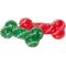 Show in main carousel: Frisco Holiday Naughty & Nice TPR Bone Squeaky Dog Toy, Medium/Large, 2 count slide 1 of 7